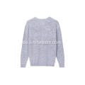 Herren Strickpullover mit Shaker Stitch Spray Color Oversize